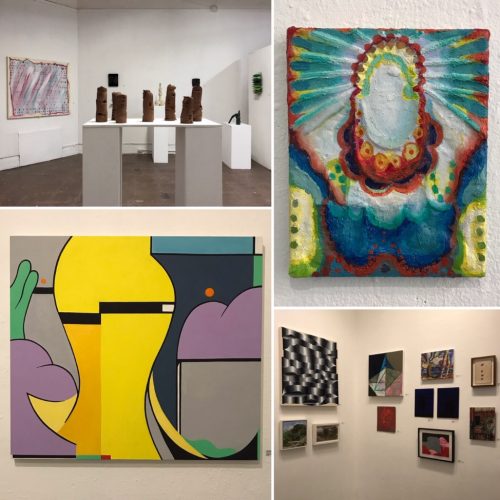 A picture containing room, gallery, scene, indoor Description automatically generated