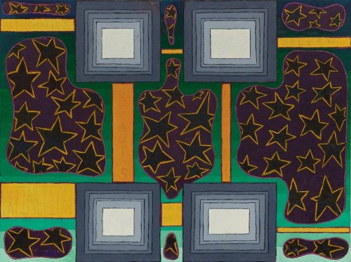 A close up of a painted wall Description automatically generated