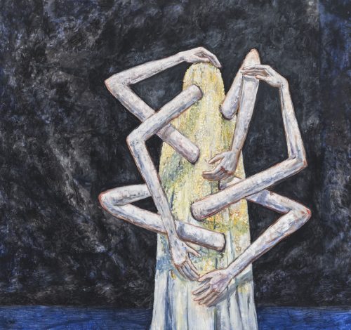 A picture containing water, old, sitting, chair Description automatically generated