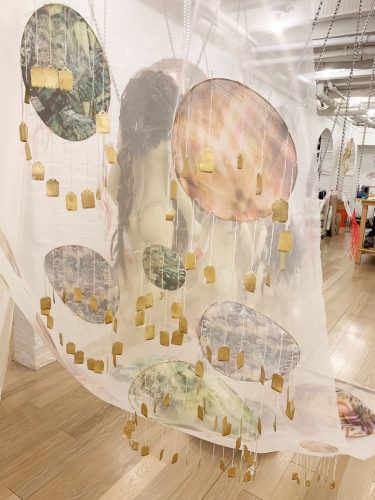 A picture containing indoor, table, food, covered Description automatically generated