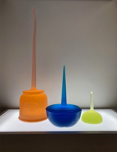 A picture containing object, indoor, candle, table Description automatically generated