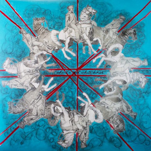 A picture containing text, decorated, bird, large Description automatically generated