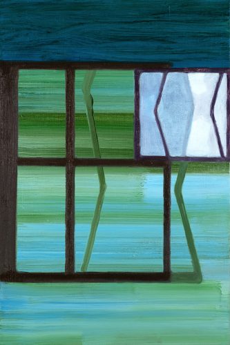 A picture containing water, chair, building, sitting Description automatically generated