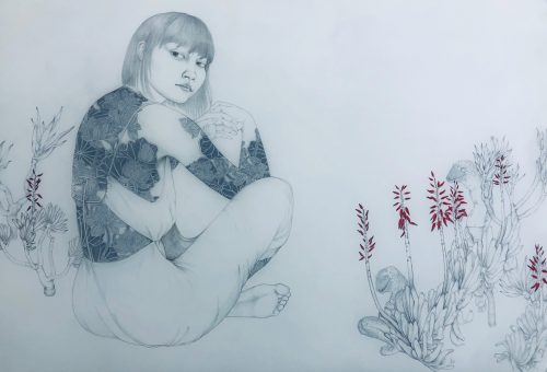 A picture containing snow, drawing, person Description automatically generated