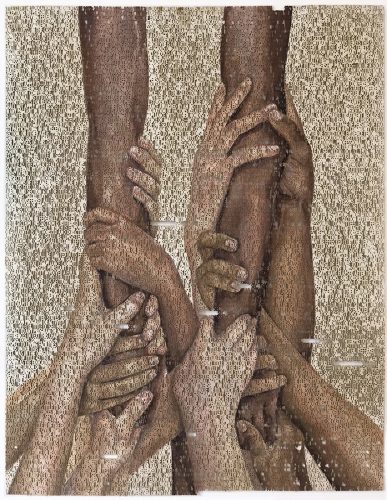 A picture containing photo, old, suit, sitting Description automatically generated