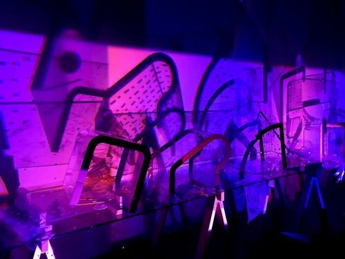 A person on a stage Description automatically generated