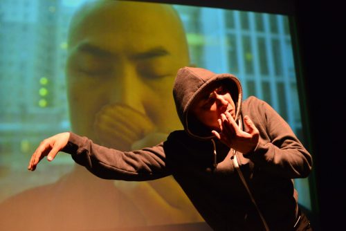 A picture containing person, person, outdoor, cellphone Description automatically generated