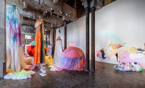 A picture containing indoor, decorated, colorful, cluttered Description automatically generated