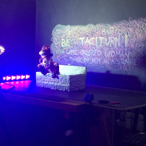 A picture containing indoor, aquarium, vessel, decorated Description automatically generated