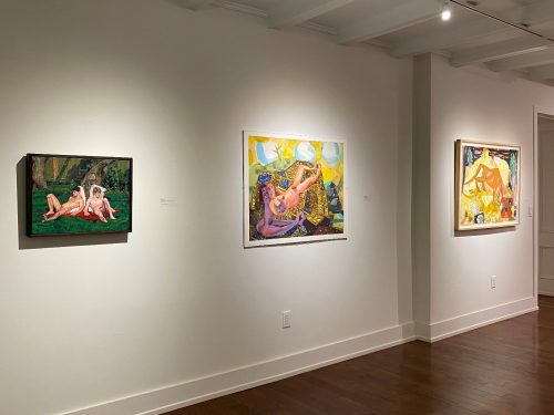 A picture containing scene, room, gallery, wall Description automatically generated