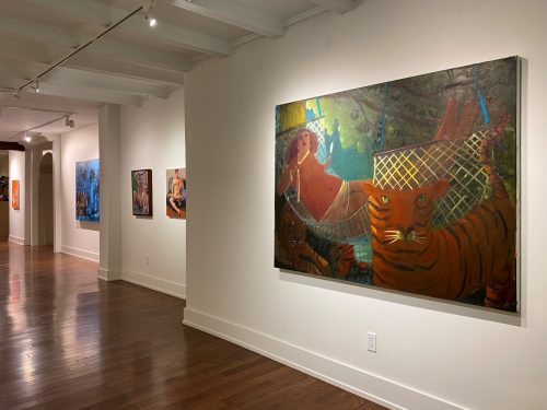 A picture containing scene, room, indoor, gallery Description automatically generated