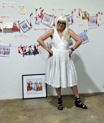 A person in a white dress Description automatically generated with low confidence