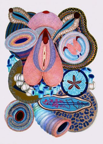 A picture containing decorated, arranged Description automatically generated