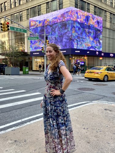 A picture containing outdoor, road, ground, person Description automatically generated