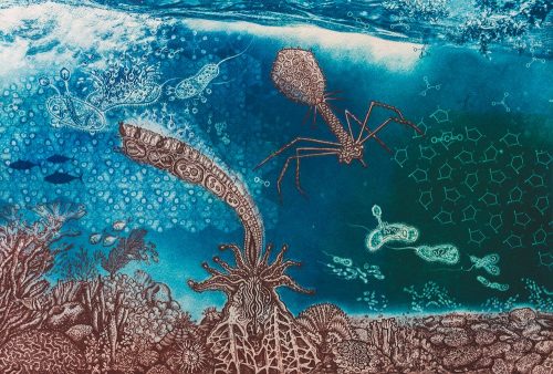 Background pattern Description automatically generated