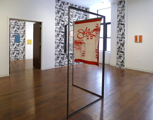 A picture containing text, floor, indoor, gallery Description automatically generated