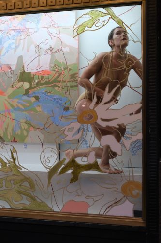 A painting on a wall Description automatically generated with low confidence