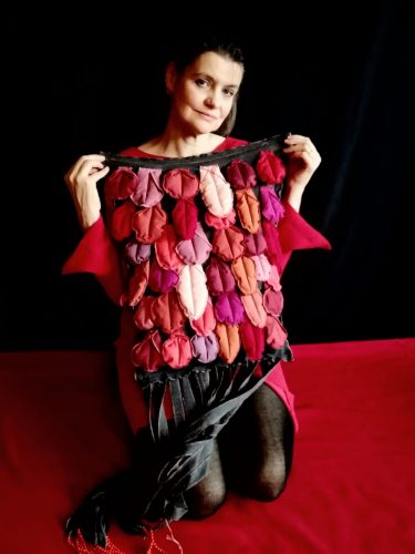 A person in a costume Description automatically generated with low confidence