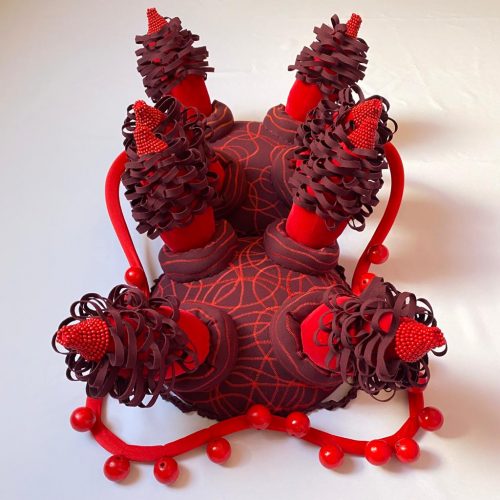 A picture containing red, plant, several Description automatically generated