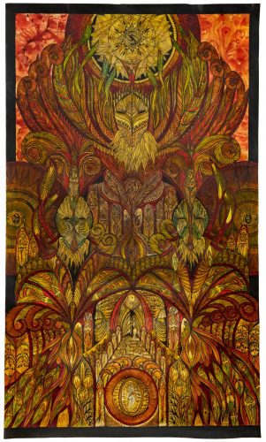 Background pattern Description automatically generated