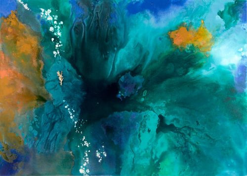 A satellite image of the earth Description automatically generated with low confidence