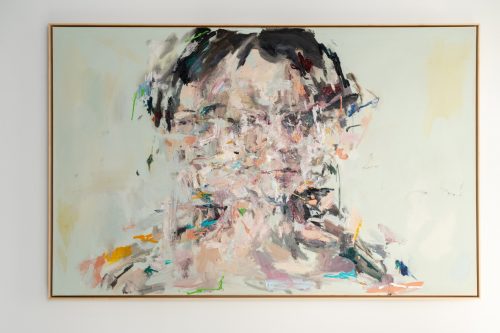 A picture containing text, gallery, room Description automatically generated