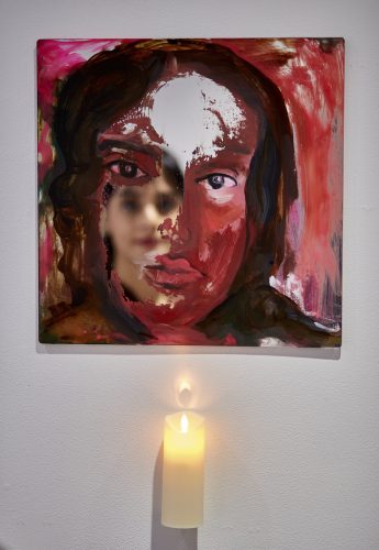 A painting on a wall Description automatically generated with medium confidence