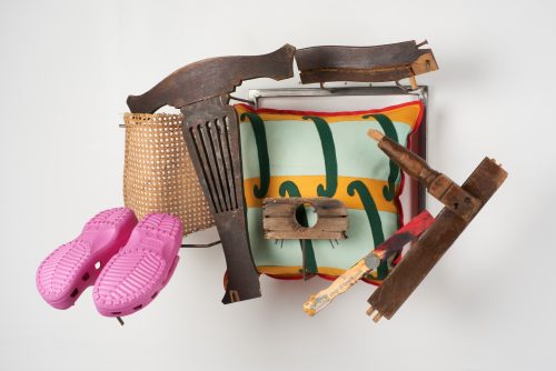 A picture containing chair, handmade, basket Description automatically generated with medium confidence