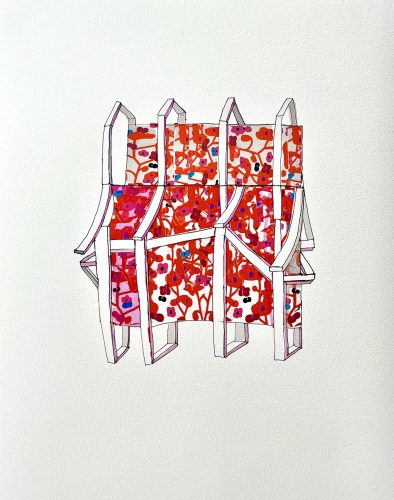 A picture containing child art, drawing, sketch, art Description automatically generated