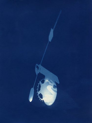 A blue background with a clock and gear Description automatically generated with medium confidence