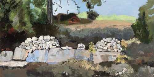 A painting of a landscape Description automatically generated