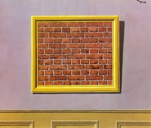 The Empty Picture Frame, 1934 by Rene Magritte