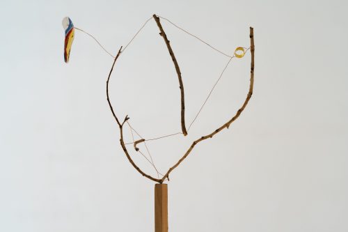 A close-up of a sculpture Description automatically generated