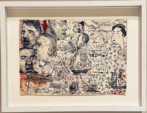 A framed art with a white frame Description automatically generated with medium confidence