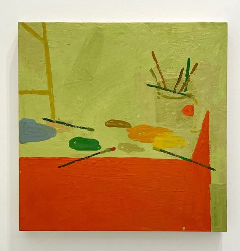 A painting of a painting on a wall Description automatically generated