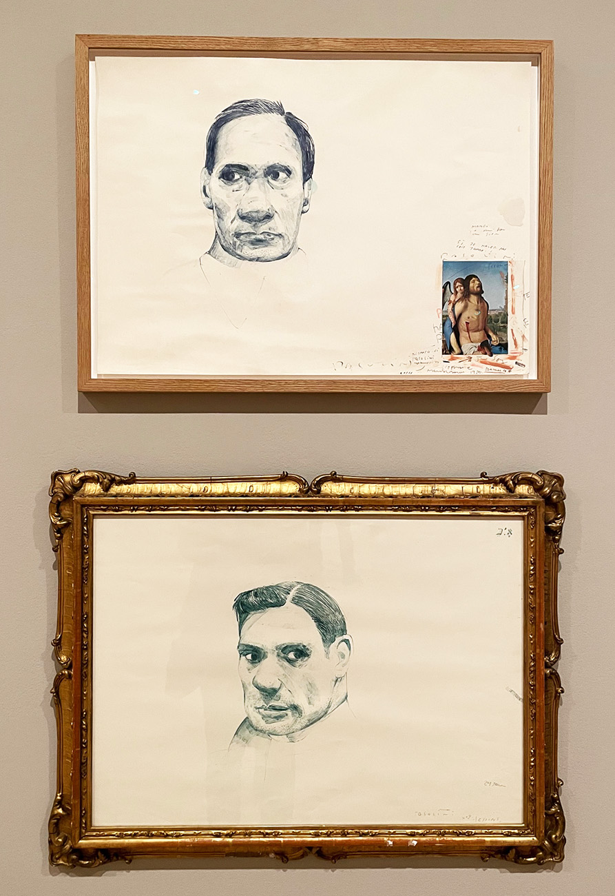 Two framed pictures of a person

Description automatically generate