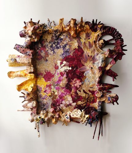 A colorful piece of art Description automatically generated