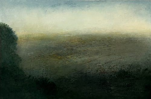 A landscape with a cloudy sky Description automatically generated