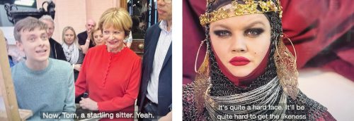 A collage of two people Description automatically generated