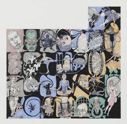 A drawing of different people Description automatically generated