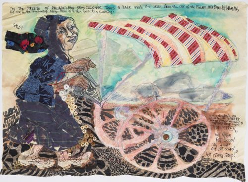 A painting of an old person Description automatically generated