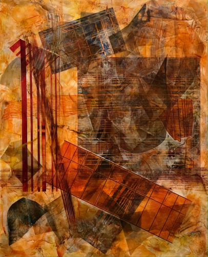 Frank Owen Southwest , 2022, acrylic on canvas, 50 x 40 inches Photo by Isaiah Gulino | Courtesy Nancy Hoffman Gallery, New York