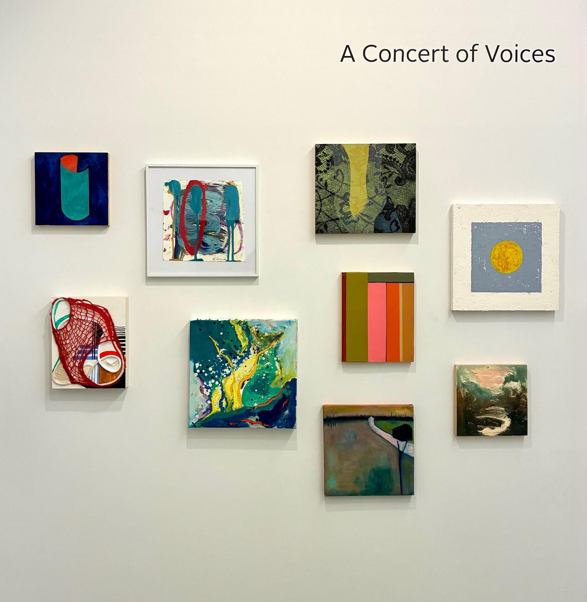 Installation view, A Concert of Voices
