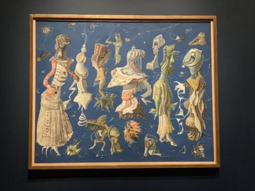 Suzanne Van Damme, Surrealist Composition