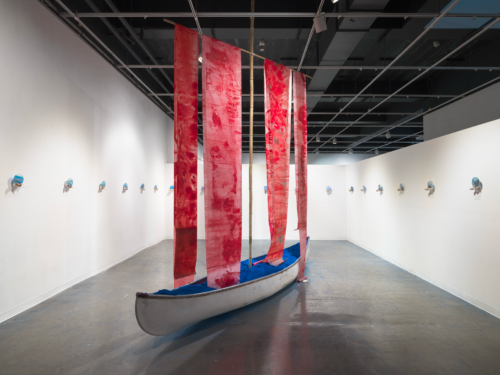 Keren Anavy, installation view, The River Chanel