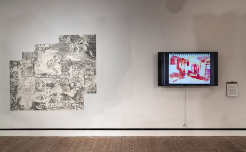 Julián Kreimer, installation view