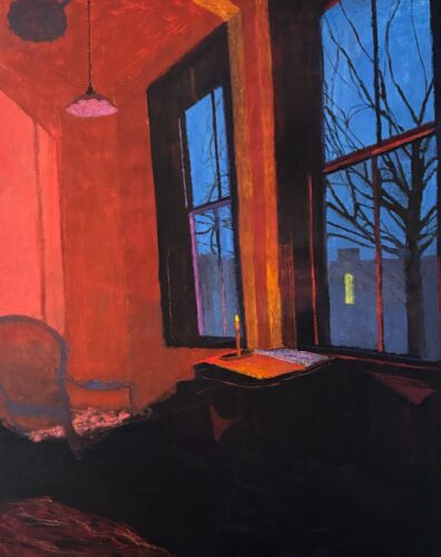 Candle on Ellen’s Table, Elisa Jensen