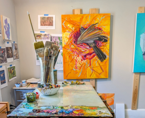 Deirdre Murphy’s studio