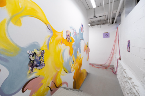 Installation view, I Happen to be Rock, The Skirt