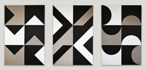 Maria Gil Lucientes, Achromatic Triptych I